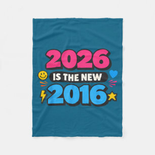 Manta Polar Diseño de nostalgia de Internet nuevo 2026 2016