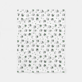 MANTA POLAR DISEÑO DE PATRÓN ANIME EYE