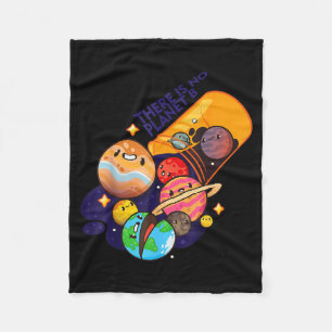 Manta Polar Diseño de ropa No hay planeta B