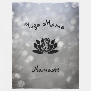 Manta Polar Diseño de Yoga Mama Namaste