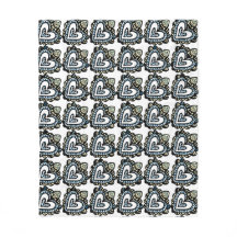 Diseño del patrón de peces tribales de mandarala