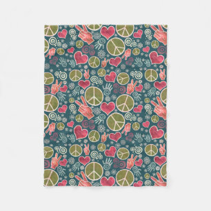 Manta Polar Diseño del Rótulo del pacifismo del inconformista