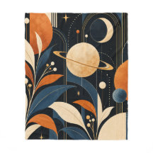 Diseño Espacial Botánico Art Déco Celestial