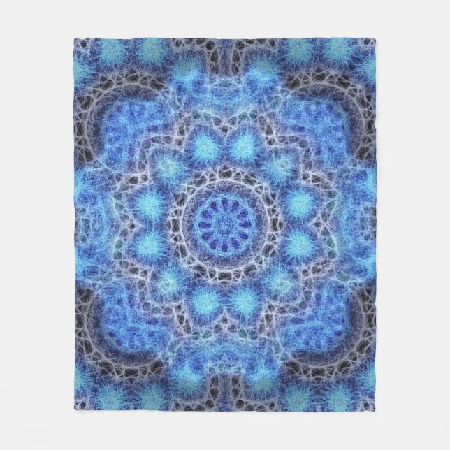 Manta Polar Diseño fractal (Anverso)