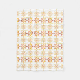 Manta Polar Diseño geométrico VIII del SUN letón tradicional