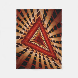 Manta Polar Diseño gráfico fractal moderno de 3D Fantasy Netwo