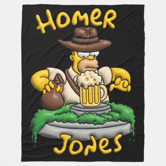 Manta Polar Diseño Homer Jones (Anverso)