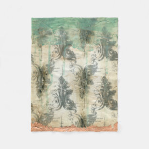 Manta Polar Diseño moderno de la flor de lis