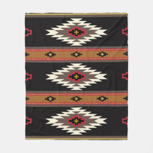 Manta Polar Diseño Navajo 7 Bandana
