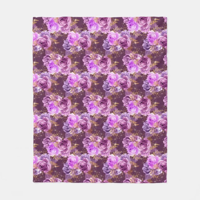 Manta Polar Diseño Queen Bee Series 3 (Anverso)