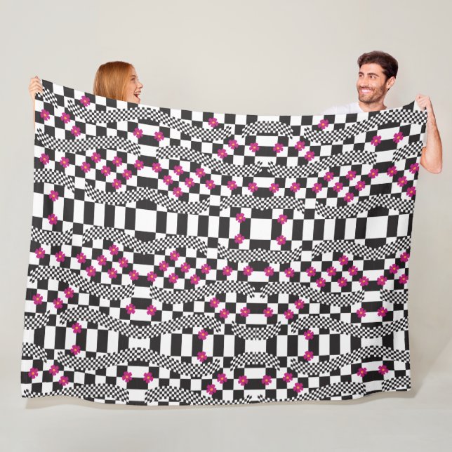 Manta Polar Diseño retro de tablero de anuncios (In situ)