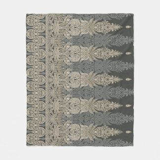 Manta Polar diseño tradicional ornamental de paisley