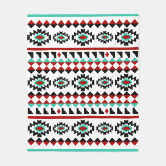 Manta Polar Diseño tribal del nativo americano azteca del
