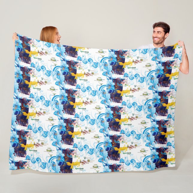 Manta Polar Diseños de Azores (In situ)