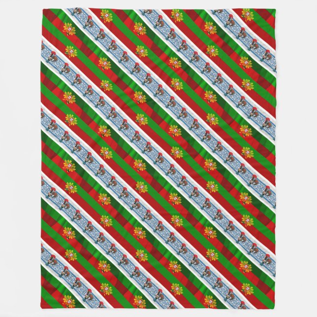 Manta Polar Diseños de Portugal (Anverso)