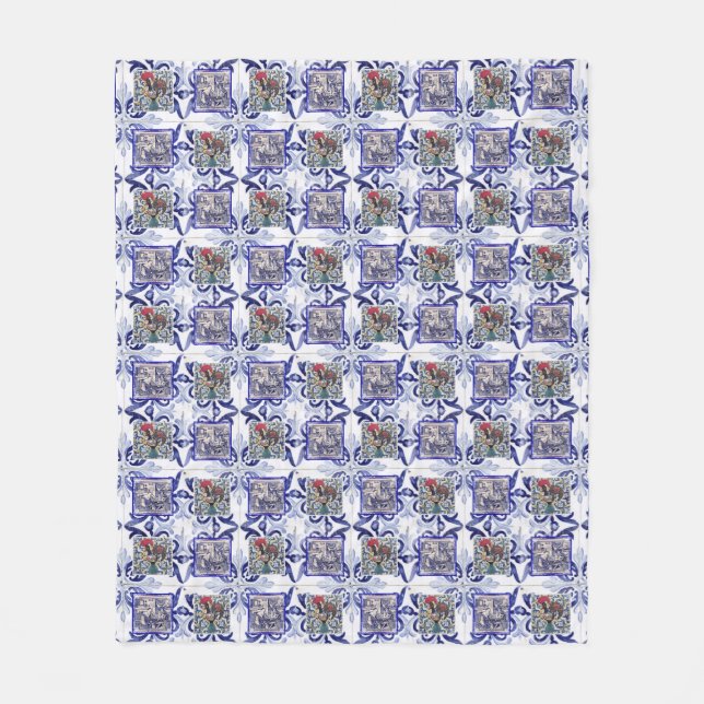 Manta Polar Diseños de Portugal (Anverso)