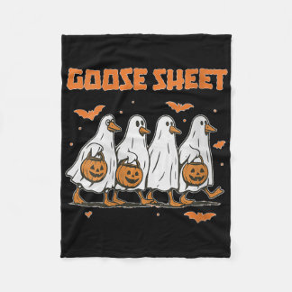 Manta Polar Disfraces de Halloween de otoño para mujeres Ganso