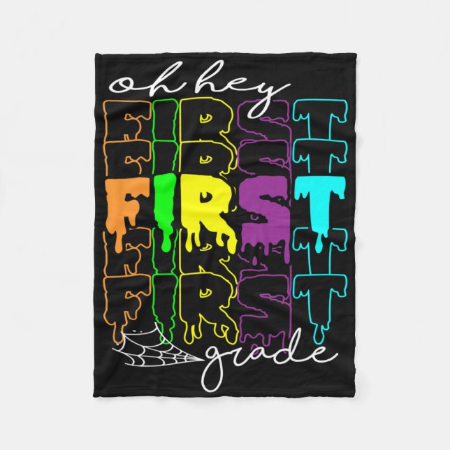 Manta Polar Disfraces de Halloween Oh Hey Stud de profesores d (Anverso)