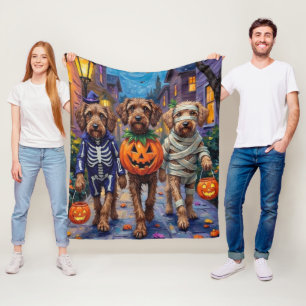 Manta Polar disfraces de Halloween para Griffon de pelo duro