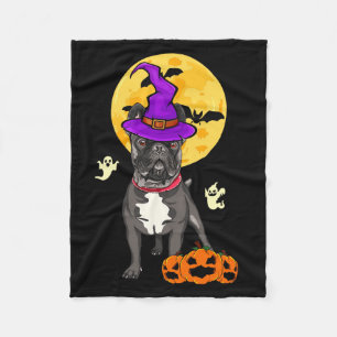 Manta Polar Disfraz de Bruja de Halloween para Bulldog Francés