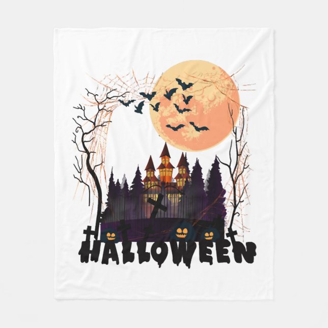 Manta Polar disfraz de Halloween (Anverso)