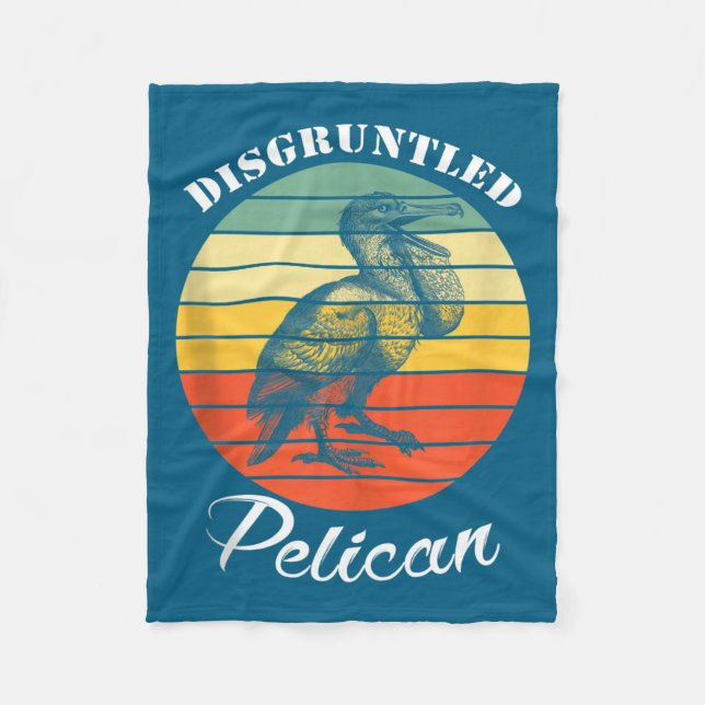 Manta Polar Disntled Pelican Funny Quote Tank Top  (Anverso)