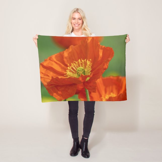 Manta Polar Disparador rojo brillante (In situ)