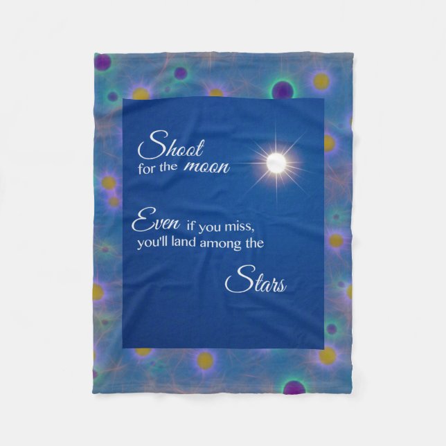 Manta Polar Disparo por la luna (Anverso)