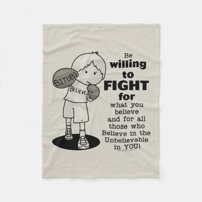 Manta Polar Dispuesto a luchar (Anverso)