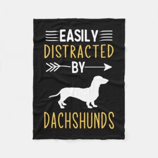 Manta Polar Distracción fácil por parte de Dachshunds