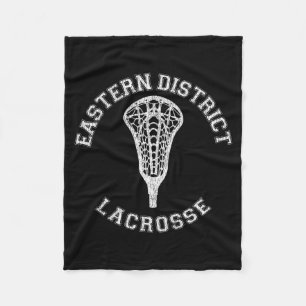 Manta Polar Distrito Oriental de Lacrosse Chicas Lax Retro Ang
