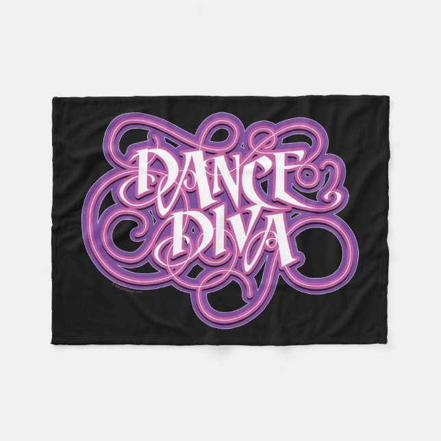 Manta Polar Diva de la danza (Frente (Horizontal))