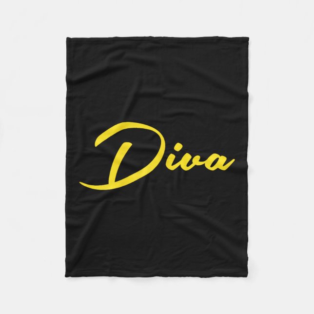 Manta Polar Diva de mujeres  (Anverso)