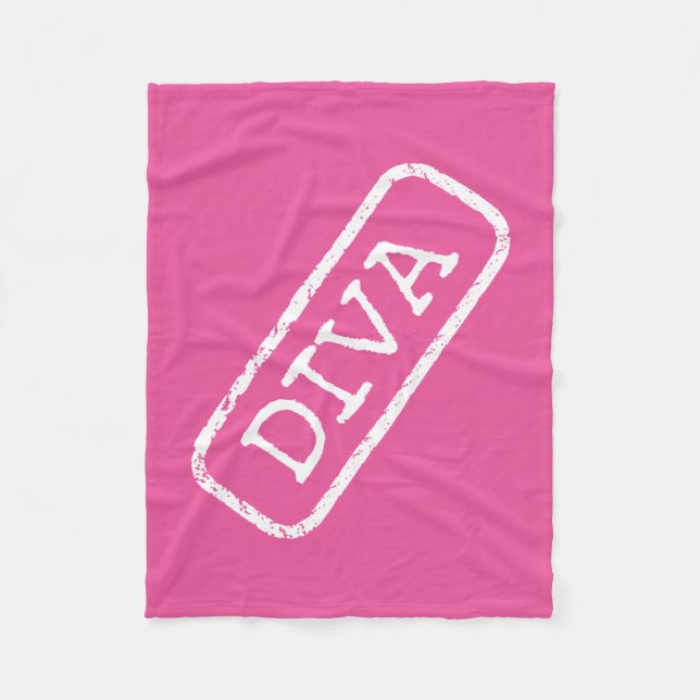 Manta Polar "DIVA" Fleece Blankets (Anverso)