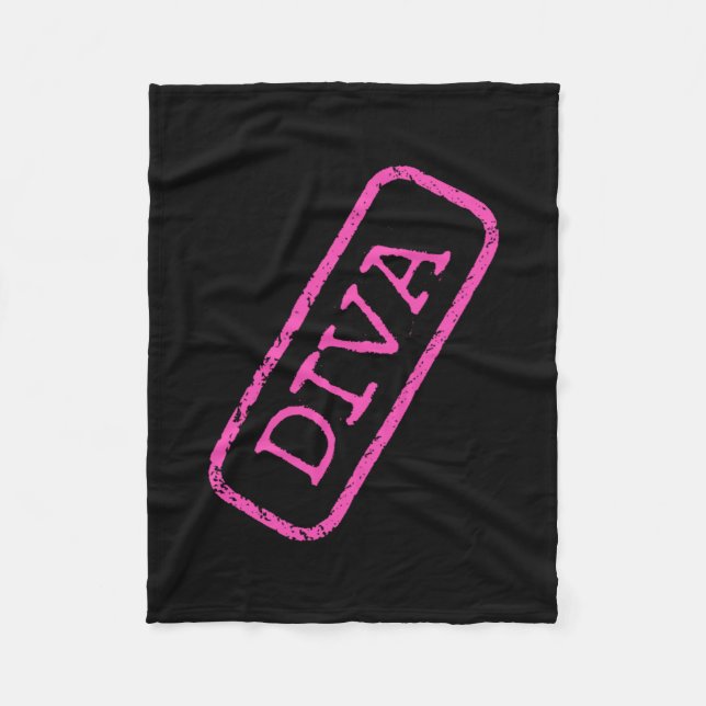 Manta Polar "DIVA" Fleece Blankets (Anverso)