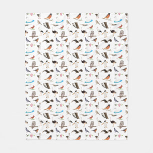 Manta Polar Diversas aves