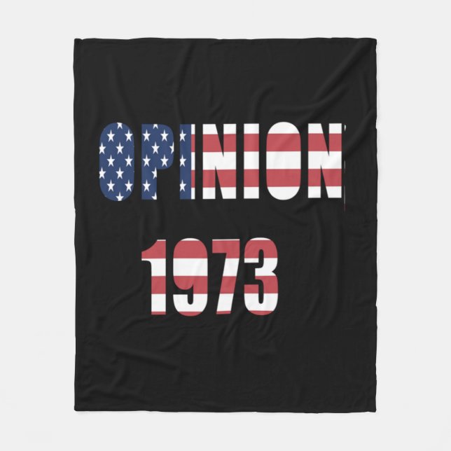 Manta Polar Diversión de opinión sobre derechos de aborto (Anverso)