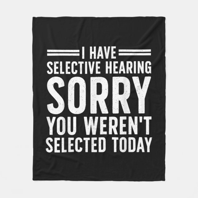 Manta Polar Divertidas Declaraciones Arte Para Personas Sarcás (Anverso)