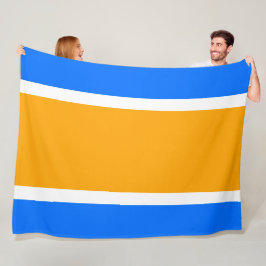 Manta Polar Divertidas Rayas Deportivas Brillantes Anchas Nara