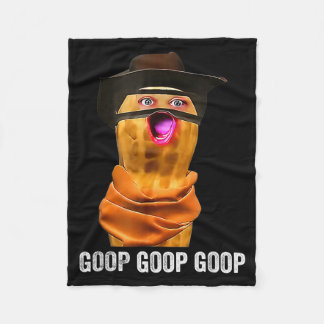 Manta Polar Divertido El Bungulador de Goop de Mani Quemado 