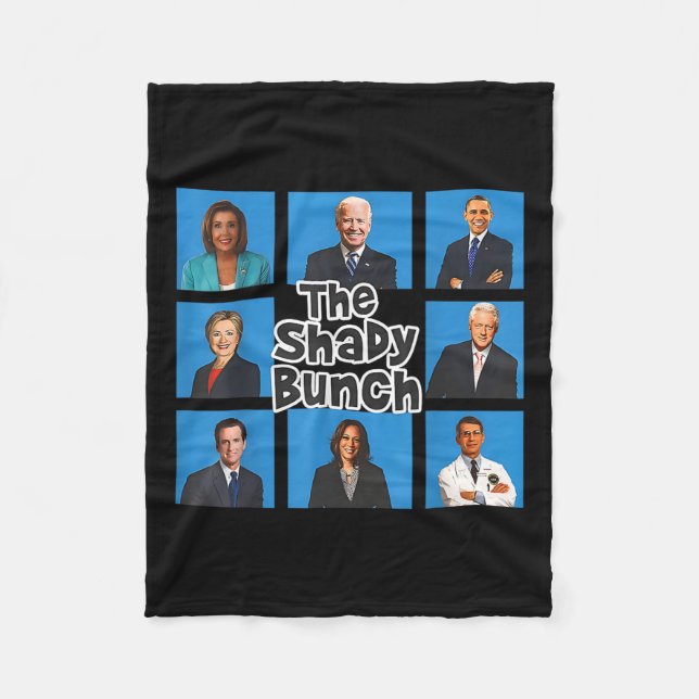 Manta Polar Divertido El Shady Bunch 2024 (Anverso)