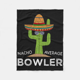 Manta Polar Divertido gracioso humor sobre el Chiste Bowler