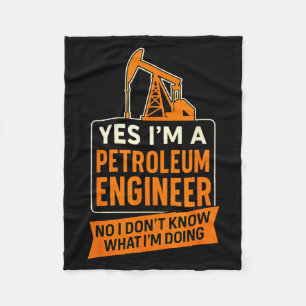 Manta Polar Divertido ingeniero petrolero sarcástico ingenierí