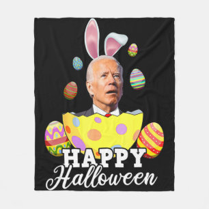 Manta Polar Divertido Joe Biden Feliz Año Halloween confuso Pa