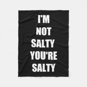 Manta Polar Divertido jugador Yo no soy Salty