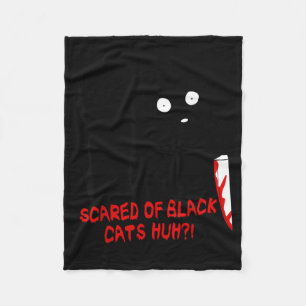 Manta Polar Divertido Lindo Kawaii Y Halloween Perro Negro En