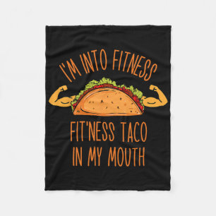 Manta Polar Divertido Me Apasiona El Fitness
