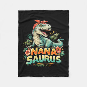 Manta Polar Divertido Nanasaurus T Rex Dinosaurio Nana Familia