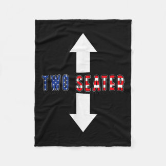 Manta Polar Divertido Sarcástico Dos Asientos 4 De Julio Ameri