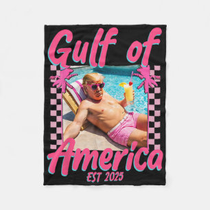 Manta Polar Divertido Trump Shirt Golfo De Estados Unidos Este